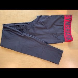 Grey athletic leggings - size small